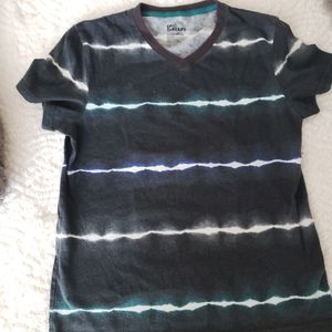 BOY'S HIP/SYLISH V-NECK TIE DYE SHIRT
